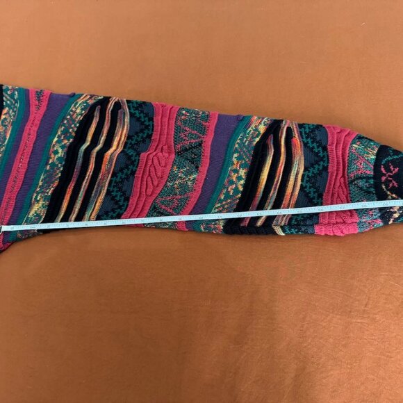 Vintage Norm Thompson 100% Cotton Coogi-style Mens Crewneck Sweater, Size XL - Picture 10 of 11